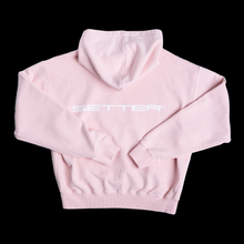 Load image into Gallery viewer, SETTER® "AFFILIATED" HEAVY CROP HOODIE - PETAL PINK (UNISEX)