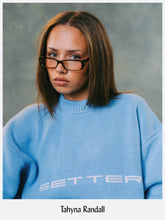 Load image into Gallery viewer, Knitwear by SETTER® “Glacier Blue” Heavyweight Knit