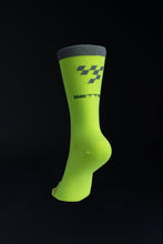 Load image into Gallery viewer, Setter® Race Day Socks – Podium Volt ⚡️ (w/ Reflective Stripe)
