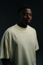 Load image into Gallery viewer, BUTTERCREAM YELLOW SETTER® "AFFILIATED" T-SHIRT - WHITE LOGOS (UNISEX)