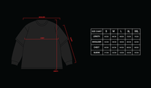 Load image into Gallery viewer, “THE SET®” Layered Long Sleeve in Black