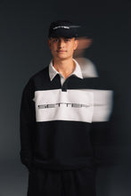 Load image into Gallery viewer, SETTER® RUGBY JERSEY in BLACK / WHITE
