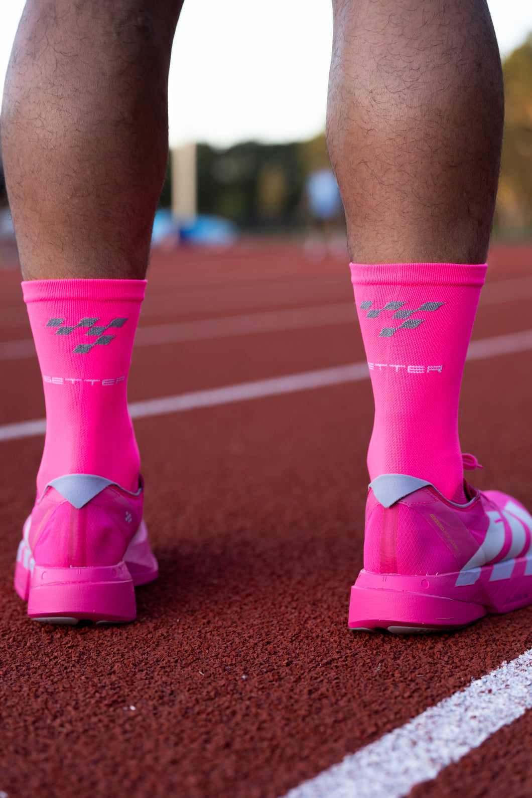 Setter® Race Day Socks – Race Pace Pink