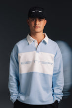 Load image into Gallery viewer, SETTER® RUGBY JERSEY in SKY BLUE / WHITE
