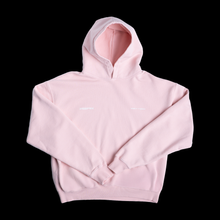 Load image into Gallery viewer, SETTER® &quot;AFFILIATED&quot; HEAVY CROP HOODIE - PETAL PINK (UNISEX)
