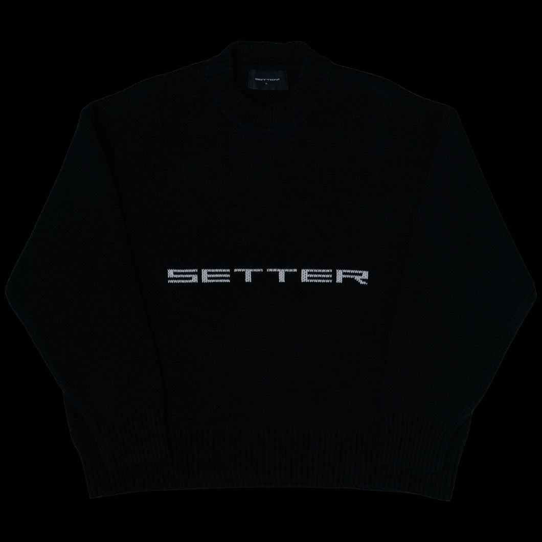 Knitwear by SETTER® “BLACK” Heavyweight Knit
