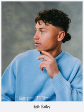 Load image into Gallery viewer, Knitwear by SETTER® “Glacier Blue” Heavyweight Knit
