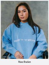 Load image into Gallery viewer, Knitwear by SETTER® “Glacier Blue” Heavyweight Knit
