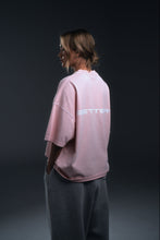 Load image into Gallery viewer, PETAL PINK SETTER® &quot;AFFILIATED&quot; T-SHIRT - WHITE LOGOS (UNISEX)
