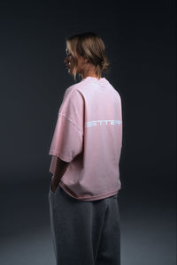 PETAL PINK SETTER® "AFFILIATED" T-SHIRT - WHITE LOGOS (UNISEX)