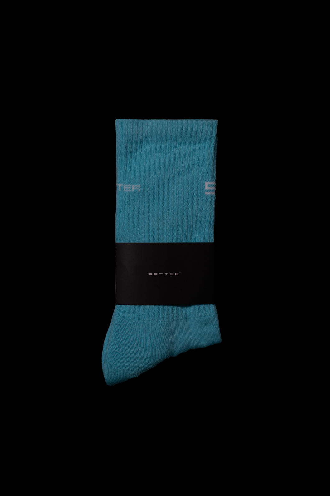 Setter® Reverse Logo Socks - Tiffany Blue – Setter Str